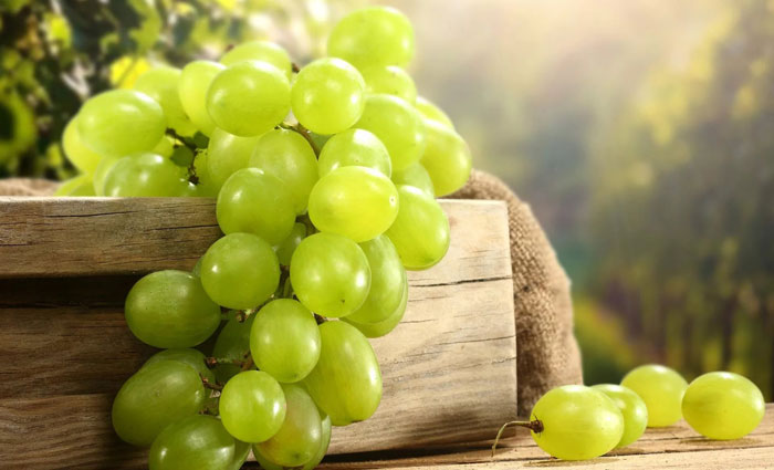 чем полезен зеленый виноград