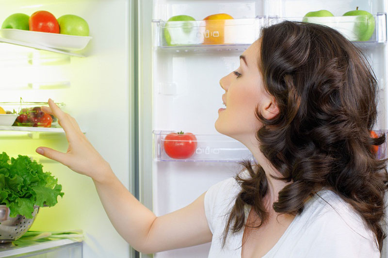 груши в холодильнике